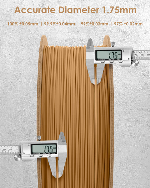 DURAMIC 3D PLA Plus Filament 1.75mm 1 KG, 1.75 PLA Pro 3D Printer Filament 8 Times Strength, 1kg Cardboard Spool 3D Printing Filament Dimensional Accuracy 99% +/- 0.03 mm