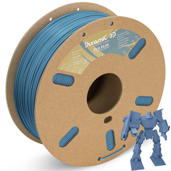 DURAMIC 3D PLA Plus Filament 1.75mm 1 KG, 1.75 PLA Pro 3D Printer Filament 8 Times Strength, 1kg Cardboard Spool 3D Printing Filament Dimensional Accuracy 99% +/- 0.03 mm