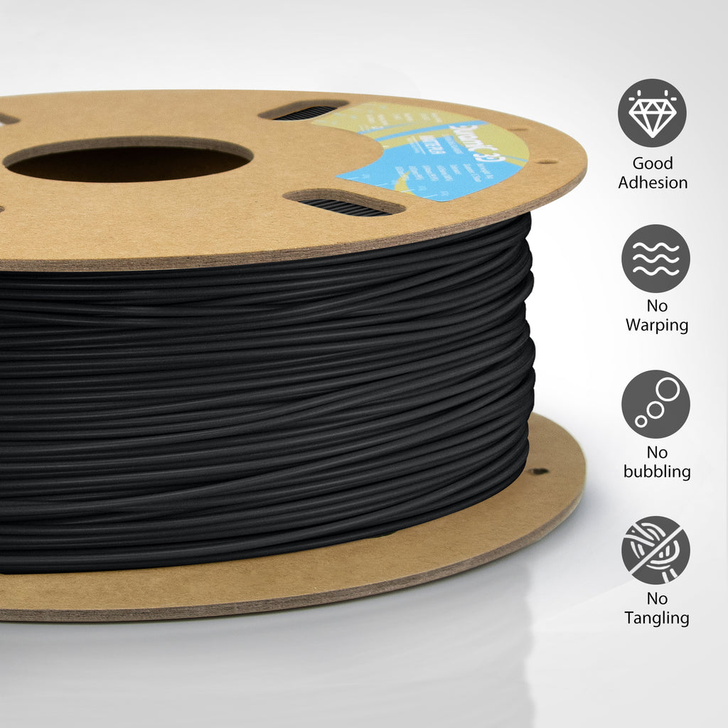 Matte PLA Filament 1.75mm, Duramic 3D PLA Filament 1kg, Dimensional Ac